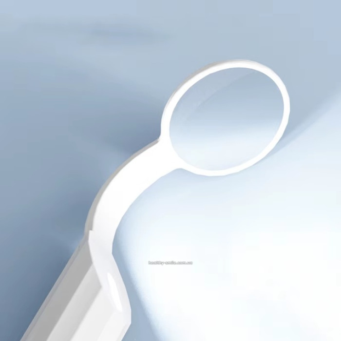 Стоматологическое зеркало с Led подсветкой, голубое